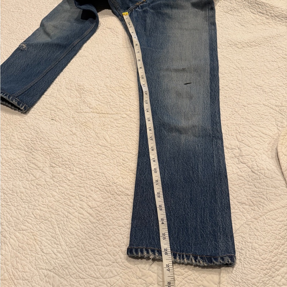 Re/done Levi Sz 24 inseam 27" - Picture 8 of 8